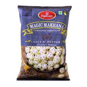 Haldiram's Magic Makhana Roasted Foxnuts Salt N' Pepper 30 g