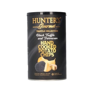 Hunter's Gourmet Black Truffle & Parmesan Hand Cooked Potato Chips 150 g