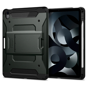 Spigen iPad Air 10.9 inches Tough Armor Pro Case, Military Green