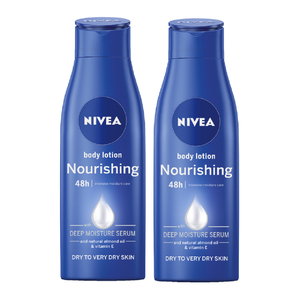 Nivea Nourishing Body Lotion Dry To Very Dry Skin Value Pack 2 x 250 ml