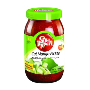 Double Horse Cut Mango Pickle 400 g