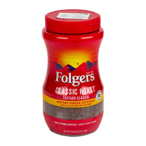 Folgers Classic Roast Instant Coffee 340 g