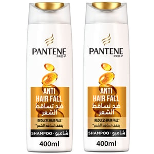 Pantene Pro-V Anti-Hair Fall Shampoo 2 x 400 ml