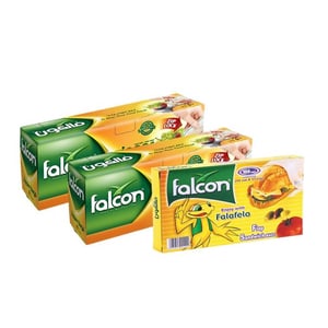 Falcon Zip Bag 2 x 50 pcs + Sandwich Bag 100 pcs