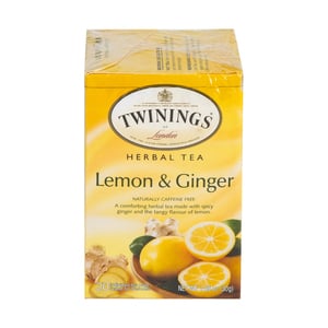 Twinings Lemon and Ginger Tea 20 Teabags