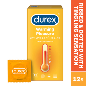 Durex Warming Pleasure Condoms 12 pcs