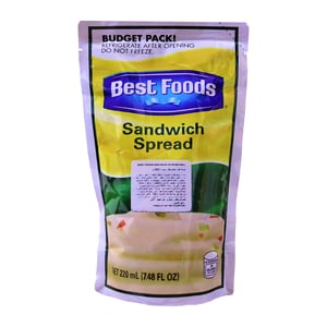 Best Foods Sandwich Spread 220 ml