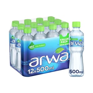 Arwa Drinking Water 12 x 500 ml