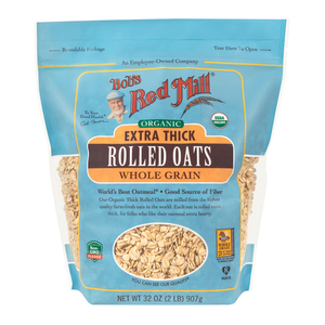 Bob's Red Mill Organic Extra Thick Whole Grain Rolled Oats 907 g