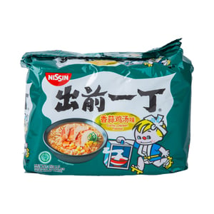 Nissin Demae Ramen Garlic Chicken Flavour Instant Noodles 5 x 82 g