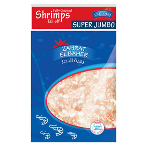 Zahrat El Baher Frozen Super Jumbo Shrimps 750 g
