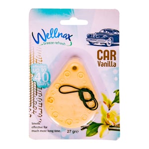 Wellnax Vanilla Car Refreshener Drop 27 g