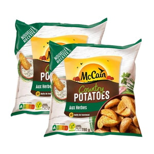 McCain Country Potatoes Aux Herbes Value Pack 2 x 780 g