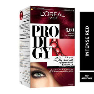 L'Oreal Paris Prodigy Hair Color 6.60 Intense Red 1 pkt