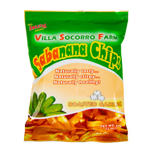 Sabanana Chips Roasted Garlic 30 g