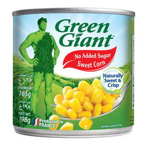 Green Giant No Added Sugar Sweet Corn 198 g