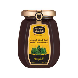 الشفاء عسل الغابة السوداء 250 جم