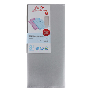 LuLu Ironing Board Cover, 1 Pc, 145x50 cm, Grey, LN124
