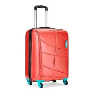 سفاري كريبتو حقيبة سفر صلبة 4 عجلات، 77 سم، أحمر