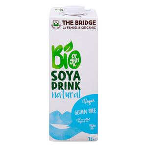 The Bridge Bio Organic Soya Drink Natural 1 Litre