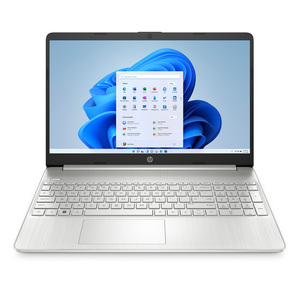 HP Laptop, Windows 11 Home in S mode, 15.6", AMD Ryzen™ 3, 4GB RAM, 256GB SSD, FHD, Natural silver, 15s-eq1032ne, 6H6Q8EA