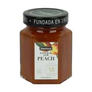 Helios Peach Natural Jam, 330 g