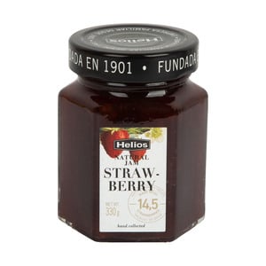 Helios Strawberry Natural Jam, 330 g