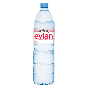 Evian Natural Mineral Water 1.5 Litres