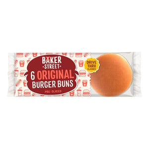 Baker Street Original Burger Buns 6 pcs