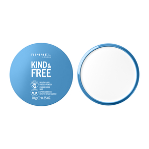 Rimmel London Kind & Free Pressed Powder, 001 Translucent, 10 g