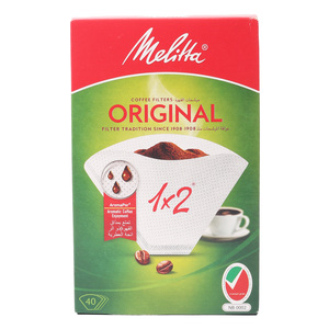 Melitta Original Coffee Filters 1x2 40 pcs