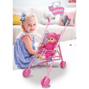 Toy Pro Baby Amoura Doll Stroller K0011