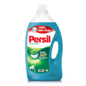 Persil Power Gel Liquid Laundry Detergent 5 Litres