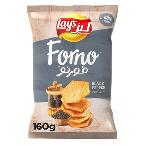 Lay's Forno Black Pepper Potato Chips 160 g