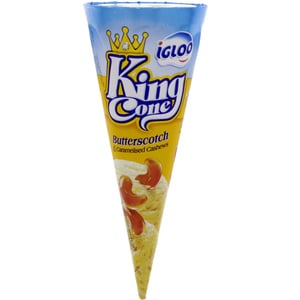 Igloo King Butterscotch Ice Cream Cone 120 ml