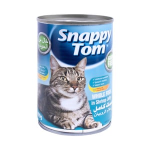 Snappy Tom Whole Fish In Shrimp Jelly, 400 g
