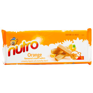 Nutro Orange Flavoured Cream Wafers 75g