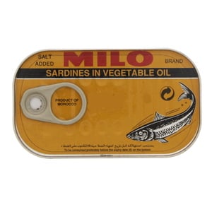 Milo Sardines In Vegetables Oil 125 g