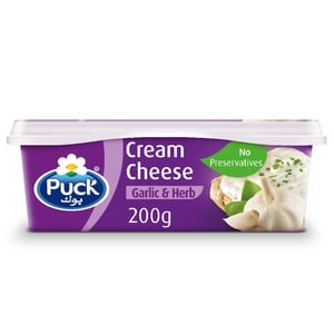 Puck Cream Cheese Garlic & Herbs Spread 200 g