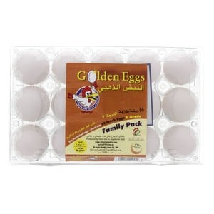 Golden Egg White Eggs Medium 15 pcs