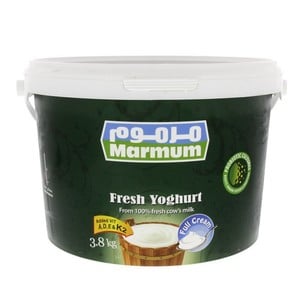 Marmum Fresh Yoghurt Full Cream, 3.8 kg