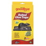Good Bye Rat Control Glue Baited Glue Traps, 2's