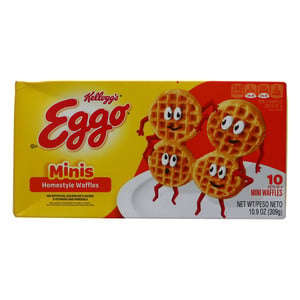 Kellogg's Eggo Minis Home Style Waffles 309 g