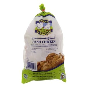 Al Rawdah Fresh Whole Chicken 1 kg
