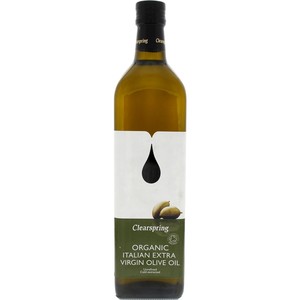 Clearspring Organic Italian Extra Virgin Olive Oil 1 Litre