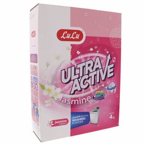 LuLu Ultra Active Washing Powder Jasmine, 4 kg