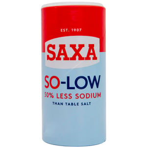 Saxa So-Low 50% Less Sodium Salt 350 g