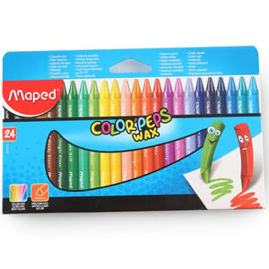 Maped Color'Peps Wax Crayons 24 Piece