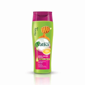 Vatika Natural Repair & Restore Shampoo For Damaged, Split Hair, 400 ml