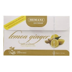 Hemani Lemon Ginger Herbal Tea 20 pcs
